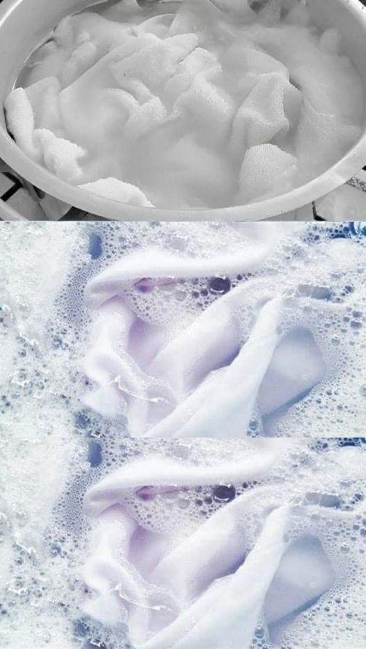 How to lighten dirty white clothes without much effort. Light Recipes