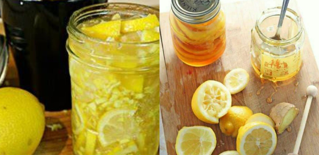 Mix grated ginger, onion, garlic, lemon juice, and honey. Here’s how to